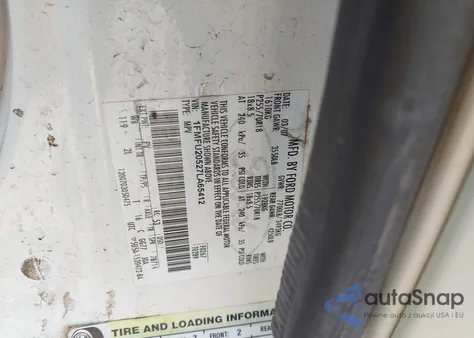 2007 Ford Expedition Limited из США, поврежденный, VIN 1FMFU20527LA65412